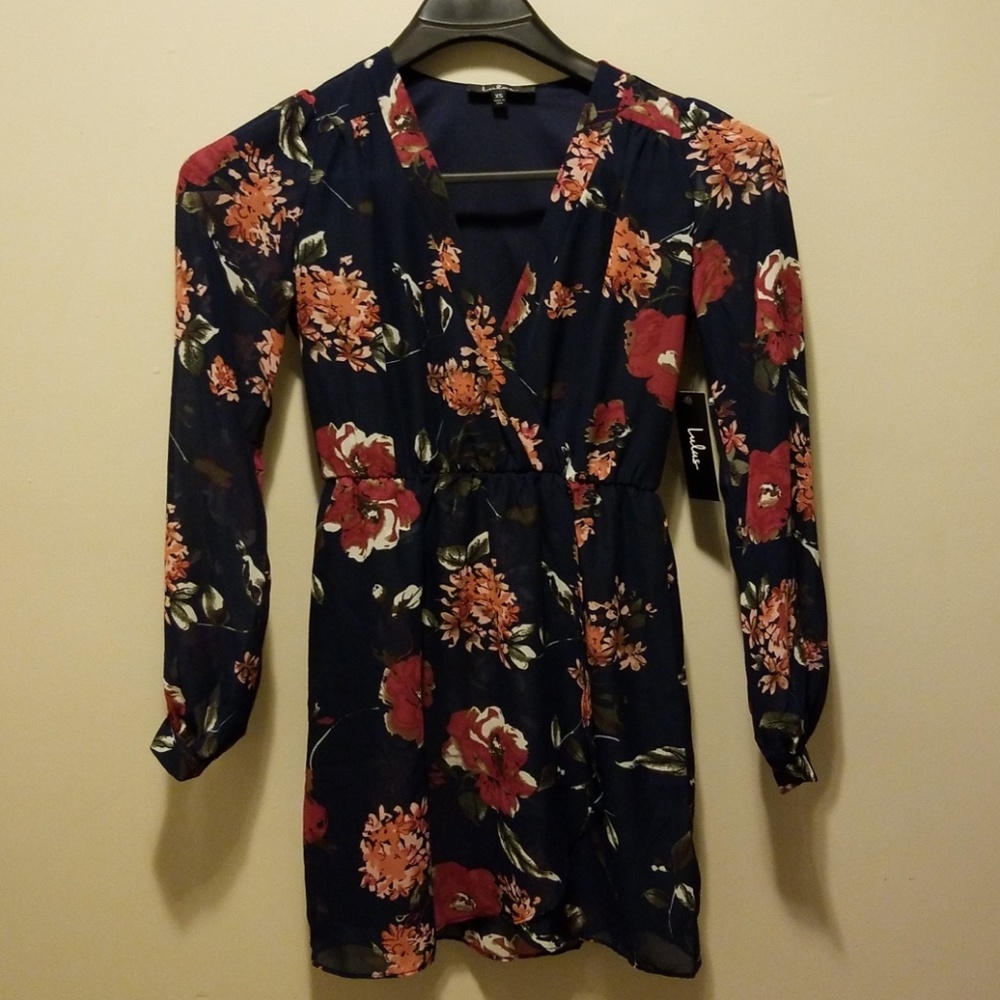 NWT Lulu's Floral Dress - Picture 2 of 7